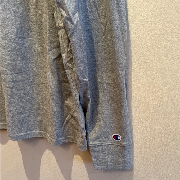 Champion Men’s Gray Long Sleeve Shirt - Picture 3 of 4